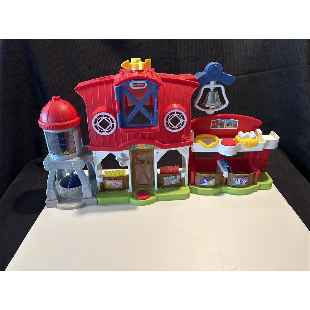 Fisher Price Little People Farm Barn Yard Play Set W/Sound 2016
